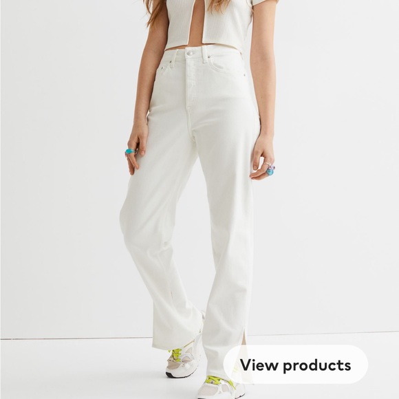 H&M Straight High Jeans - Picture 1 of 10